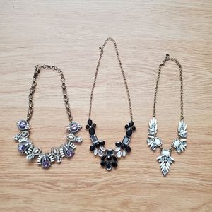 Set of 3 necklaces(costume jewelry)